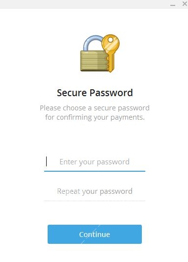 رمز عبور کیف گرام